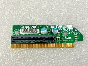 Supermicro RSC-R1UW-E8R WIO 1U RHS 1x PCI-E x8 PCI-Express x8 Riser Card - Afbeelding 1 van 1