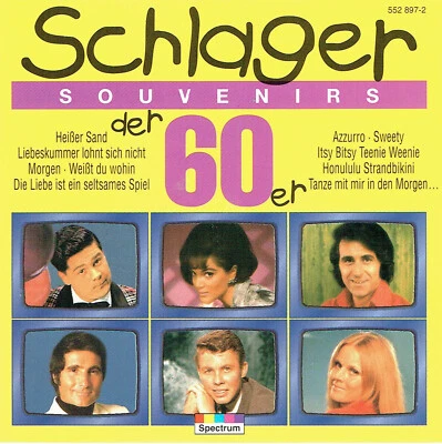 (CD) Schlager Souvenirs Der 60er - Mina, Peter Rubin, Ivo Robic, Roy Black, u.a. - Bild 1 von 2
