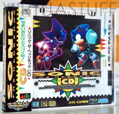 SONIC THE HEDGEHOG CD, SEGA MEGA CD, NTSC JAPAN MARKET, COLLECTIBLE CONDITION !! - Image 1 of 4