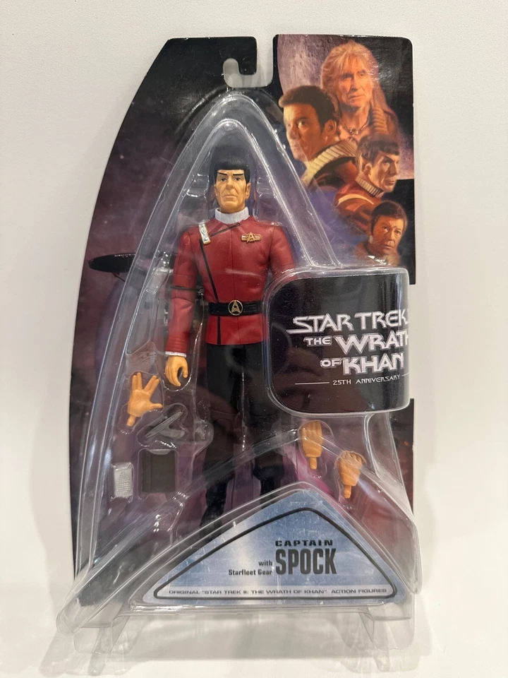 Star Trek II: The Wrath of Khan 2007 Captain Spock Diamond Select новый в коробке запечатанный - Изображение 1 из 1