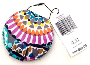 Espejo de bolsillo Vera Bradley en medallón soleado. Nuevo con etiquetas - Imagen 1 de 3