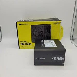 Corsair RM750e Fully Modular Low-Noise Power Supply 80 Plus Gold -NOT WORKING- - Photo 1/5
