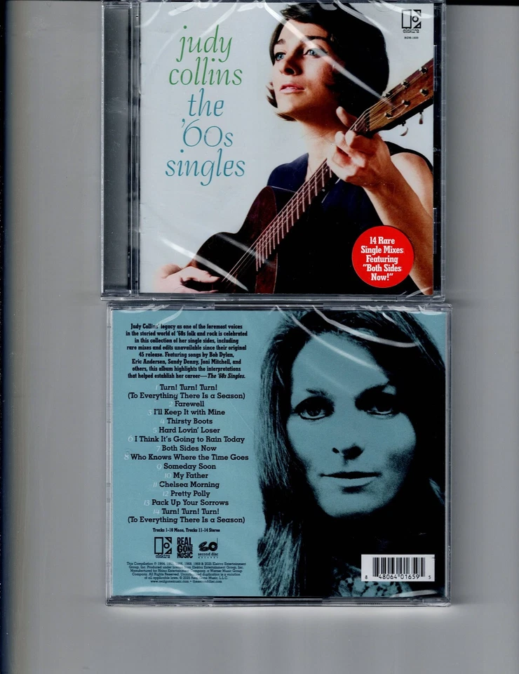 JUDY COLLINS - THE '60s SINGLES  (CD 2025) NEW *14 TRACKS* Foto 1 de 1