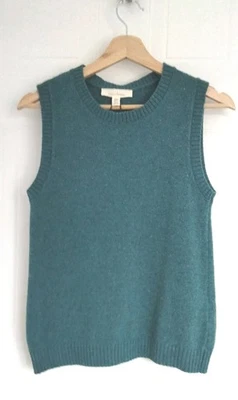 Seasalt Cornwall East View Wool Vest New Size 8 Wreckage Blue - Image 1 of 4