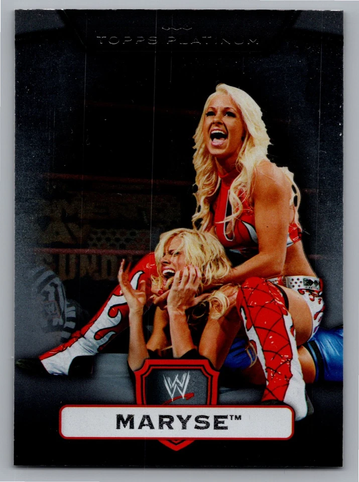 2010 Topps Platinum WWE - Maryse #54 - Image 1 of 2