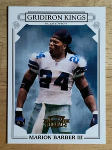 Donruss Threads Pro Gridiron Kings Gold #28 Marion Barber 2007 - Imagen 1 de 2
