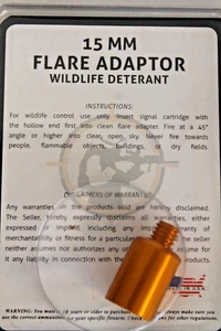 Fith Ops 15 MM FLARE ADAPTER FOR THE 209 TRIP ALARM - Picture 1 of 4
