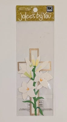 Jolee's Easter Lily & Cross Mini Pack Of Scrapbooking Embellishments - Image 1 of 3