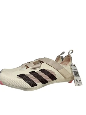 NWT Adidas Indoor Cycling Shoes Men’s Size 10 Women Size 11 White Pink New - Image 1 of 4