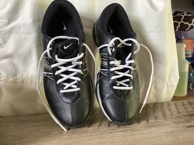 Nike Delight Black Golf Shoes 418355-010  Women Size 8.5  - Image 1 of 4
