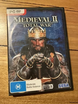 Medieval II Total War PC/DVD ROM 2-Disc Set Strategy War Sega Game - Image 1 of 4