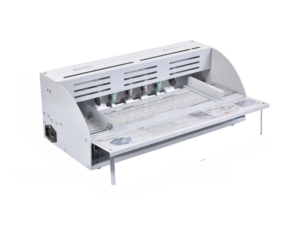 Paper Folding Machine Adjustable Paper Perforating Tool Electric Paper Cutter - Image 1 of 4