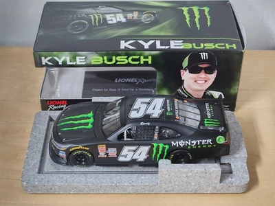 2015 #54 Kyle Busch Monster Energy 1/24 Action NASCAR Diecast - Image 1 of 2