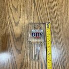 Michelob Dry Vintage Anheuser-Busch Beer Handle tap Acrylic 6"