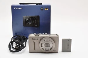 Canon PowerShot S100 12.1MP Digital Compact Camera Silver From Japan - Picture 1 of 16