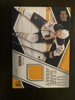 2011-12 Upper Deck Game Jerseys #GJTV Thomas Vanek Series 1 Buffalo Sabres - Image 1 of 2