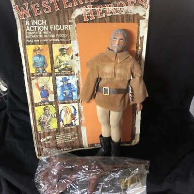De colección Años 70 MEGO Buffalo Bill 8” Western Heroes/Tim Mee Juguetes Envío y devolución gratuitos SIN USAR Foto 1 de 4