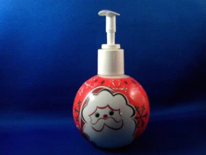 *AVON ROUND CHRISTMAS BALL CARE DEEPLY PUMP DISPENSER - Picture 1 of 3