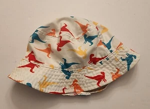 Dinosaur Sun Hat for Baby Toddler 6-18 months Colorful T-Rex - Picture 1 of 4