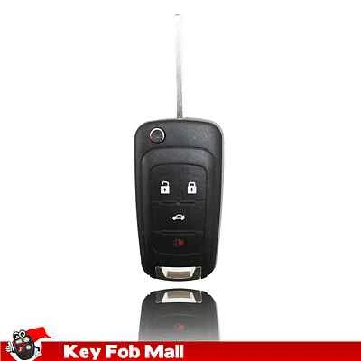 NUEVO mando a distancia con llave de entrada sin llave para un Chevrolet Cruze 2013 4 BTN llave abatible Foto 1 de 3