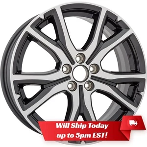 New 17" 17x7" Alloy Wheel Rim for 2017 2018 2019 Subaru Impreza Machine Black - Picture 1 of 11