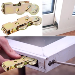 2Pcs Sliding Patio Door Rollers 1-1/4inch Sturdy Sliding Door Tandem AU& - Picture 1 of 12