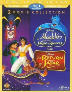 Aladdin: King of Thieves / Return of Jafar (Blu-ray/DVD) Digital not included - Picture 1 of 1