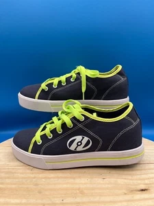 Heelys HES10433 Women's Sz 7M Canvas Blue/Green Roller Skate Shoes - Picture 1 of 12