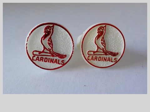 VINTAGE 1970'S PLASTIC VENDING MACHINE ST.LOUIS CARDINALS  2 RINGS Cover