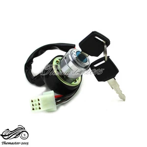 6 Pin On Lock Off Ignition Key Switch For Kazuma Meerkat 50 50cc ATV Quad - Picture 1 of 6