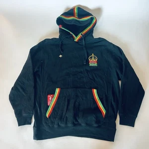 Sudadera con capucha LRG Roots and Equipment King Of Kings Rasta para hombre L G negra - Imagen 1 de 11