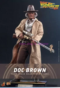 Perfect Hot Toys Mms617 1/6 Back To The Future Iii: Doc Brown Action Figure - Picture 1 of 13