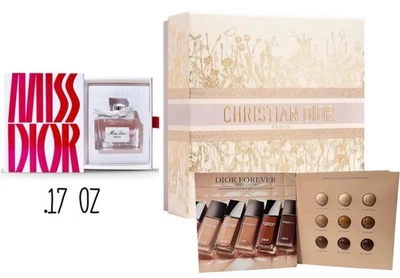 Dior Miss Dior Parfum 5ml Gift Box + Dior Forever Foundation Exclusive Set - Image 1 of 4