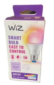 WIZ Smart Bulb Easy To Control 60W Works With Alexa Control Anywhere Preset Mode - Bild 1 von 4
