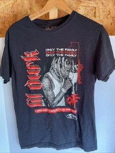 Lil Durk T Shirt Mens Small Black Graphic Print OTF Rap Tee Hip Hop Rapper - Picture 1 of 4