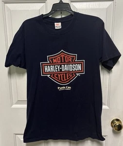 Vintage Harley-Davidson Punta Cana tee- fits L due to age - Picture 1 of 3