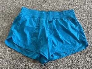 Victorias Secret Pink Women’s XXL blue Active Shorts Mint Condition - Picture 1 of 4