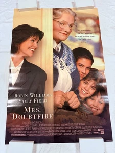 1993 Mrs. Doubtfire Rolled Original DS 27x40 Movie Poster Robin Williams - Picture 1 of 6