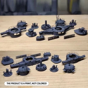 IJN35108 1/350 YAMATO 15M&10M Rangefinder Set for Tamiya 78025 NewjLpa - Picture 1 of 10