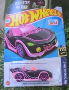 Hot Wheels Monster High Ghoul Mobile - Picture 1 of 18
