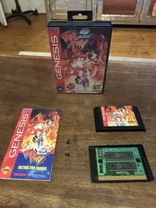 Fatal Fury 2 Sega Genesis Komplett CIB Authentic Und Getestet Selten Rarität Handbuch - Bild 1 von 14