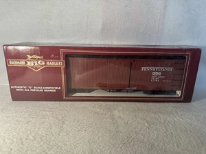 Bachmann Big Haulers G Scale Wood Box Car #93314 Four Train Set Layout - Picture 1 of 4