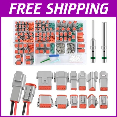 Versatile DT Connector Kit with Removal Tool - 40 Waterproof Sets for Vehicles - Image 1 of 4