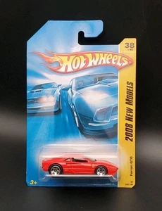 Hot Wheels 2008 New Models #38/40 Ferrari GTO Red - Picture 1 of 7