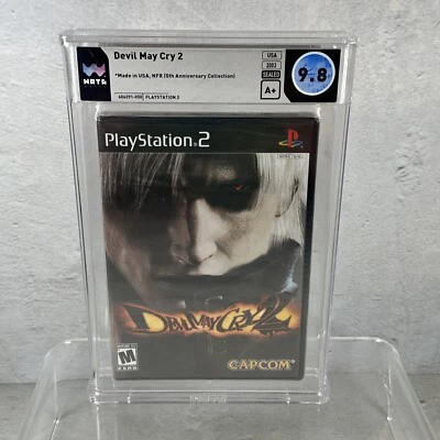 PS2 PlayStation 2 DEVIL MAY CRY 2 II - WATA GRADED 9.8 A+! NEW & Factory Sealed! - Image 1 of 4
