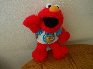 VINTAGE 14" FISHER-PRICE ELMO'S WORLD TALKING/SINGING ELMO & DOROTHY PLUSH - Picture 1 of 2