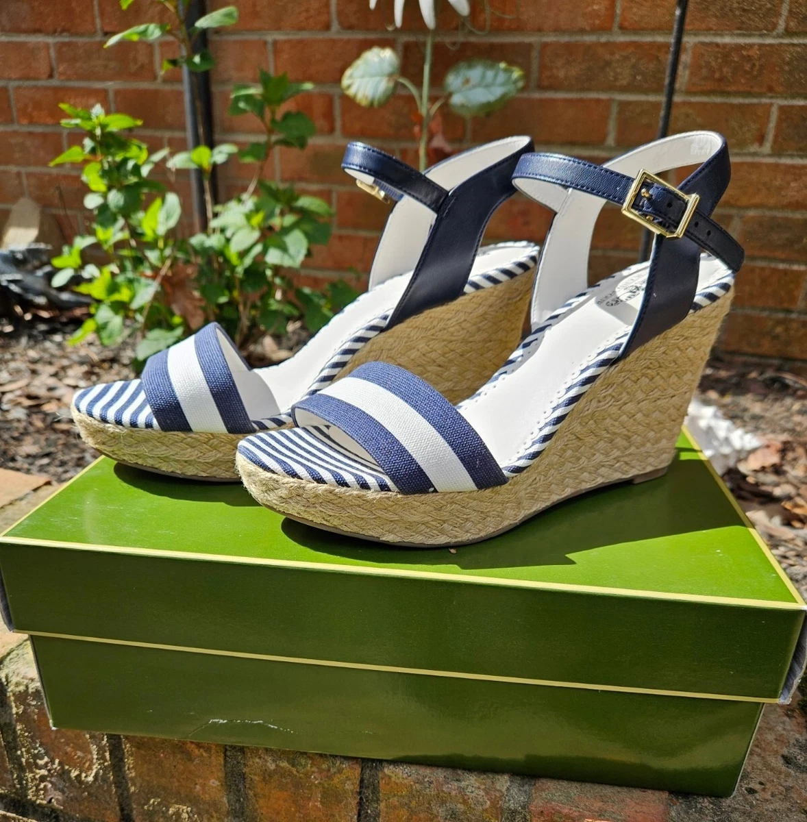 Coach Striped Wedge Sandals for Women for sale | eBay