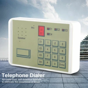 Wired Telephone Voice Auto-dialer Household Burglar Security Alarm Dialer System - Picture 1 of 12