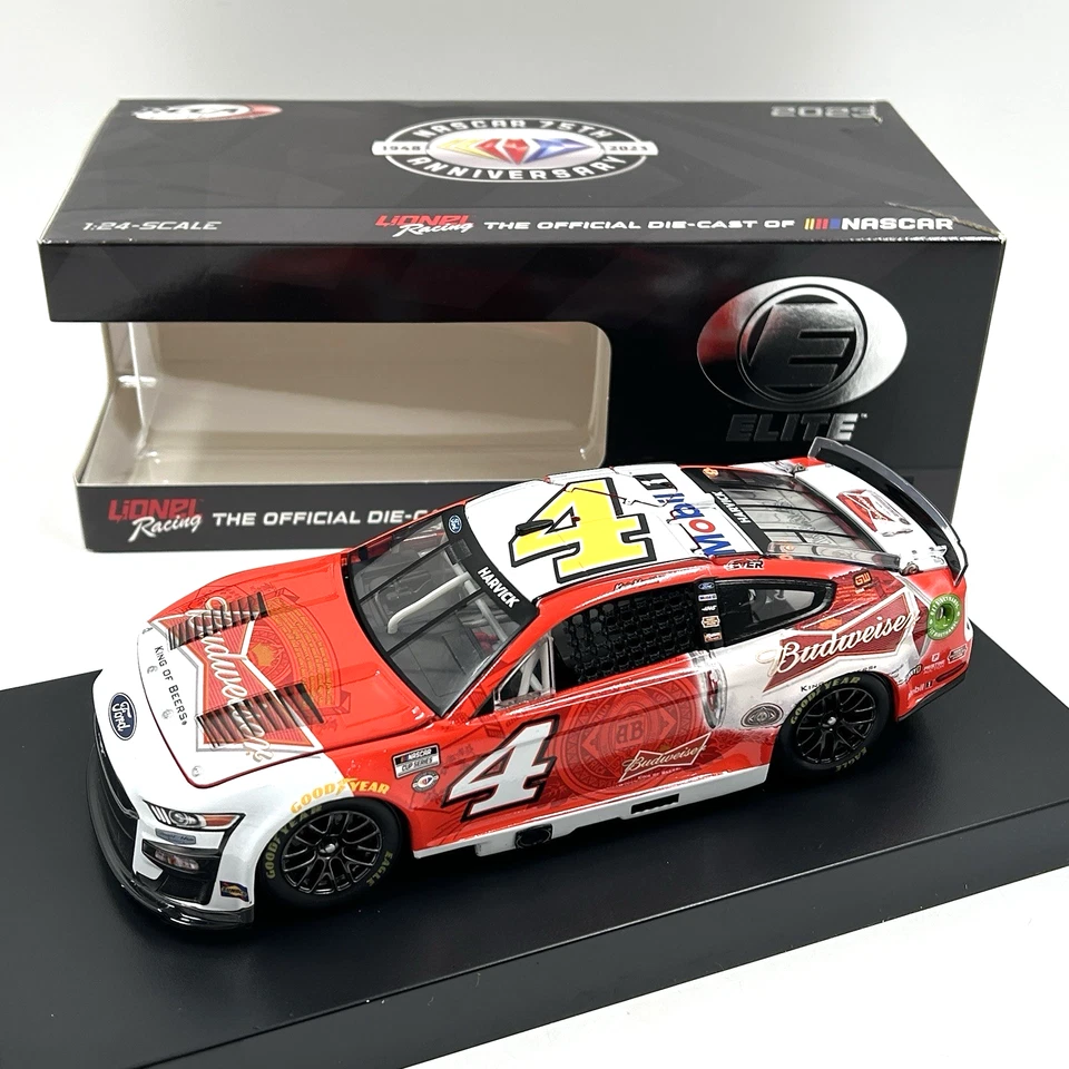 Kevin Harvick 2023 Lionel #4 Budweiser ELITE Ford Mustang 1/24