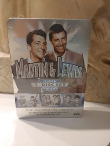 Martin & Lewis Comedy: 3-Disc Set DVD 2007 Collectors Tin Packaging SEALED - Picture 1 of 3